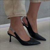 נעל סירה רצועה מאחור