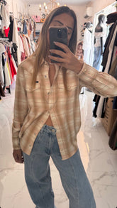 חולצת משבצות LEE