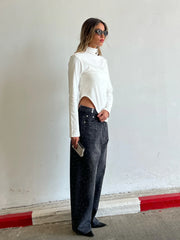 ג׳ינס רויאל אפור כהה