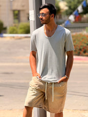 שורט ג׳ינס כיס