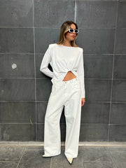 ג׳ינס רויאל לבן