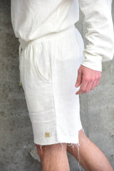 פשתן קצר מכנס