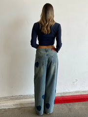 מכנס גינס ניקה