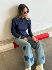 מכנס גינס ניקה