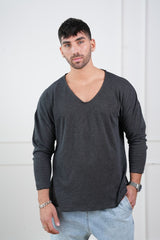 אוברסייז קיתיריה בד כותנה פלאם