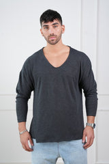 אוברסייז קיתיריה בד כותנה פלאם