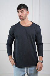 חולצת פרימות בד כותנה פלאם