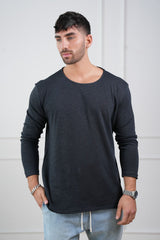 חולצת פרימות בד כותנה פלאם