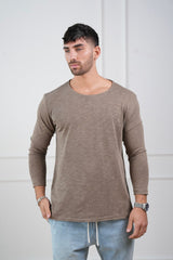 חולצת פרימות בד כותנה פלאם