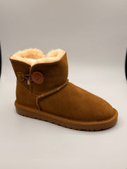 מגפון פרווה כפתור