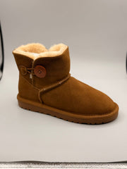 מגפון פרווה כפתור