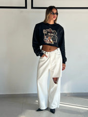 מכנס גיינס מיילי