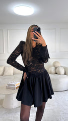 שמלה תחרה נטלי שוולי