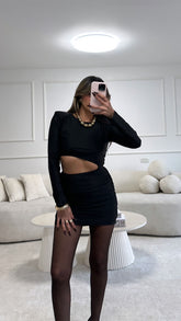 שמלת ערב עם פתח נטלי שוולי