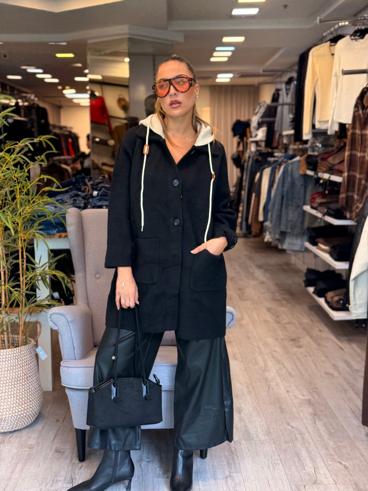 ג׳קט סריג ארוך