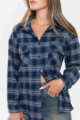 מכופתרת משבצות