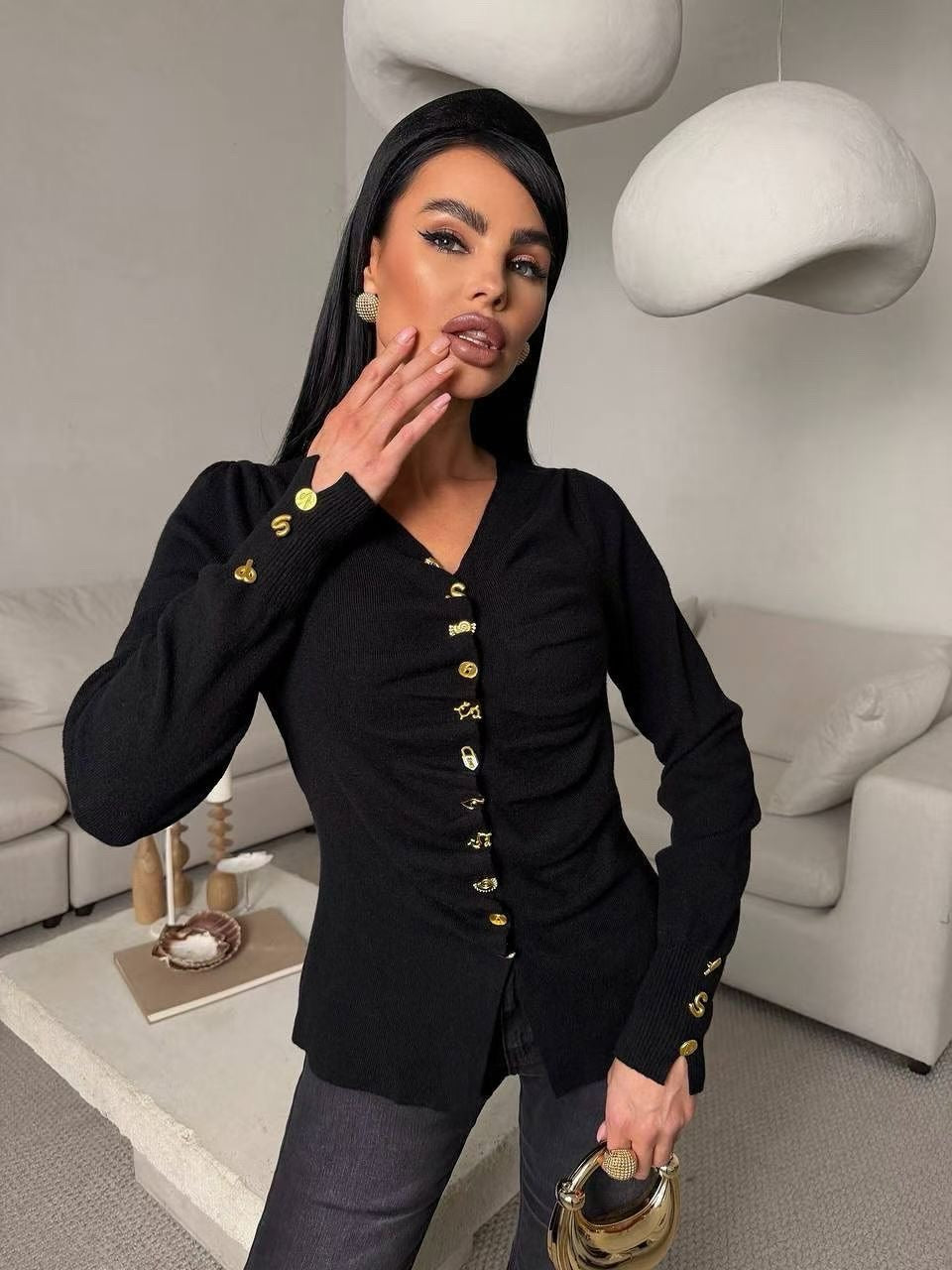 סריג כפתורים