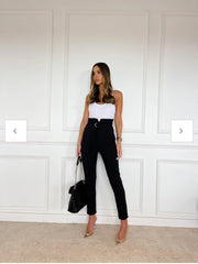 מכנס פריז גזרה גבוהה