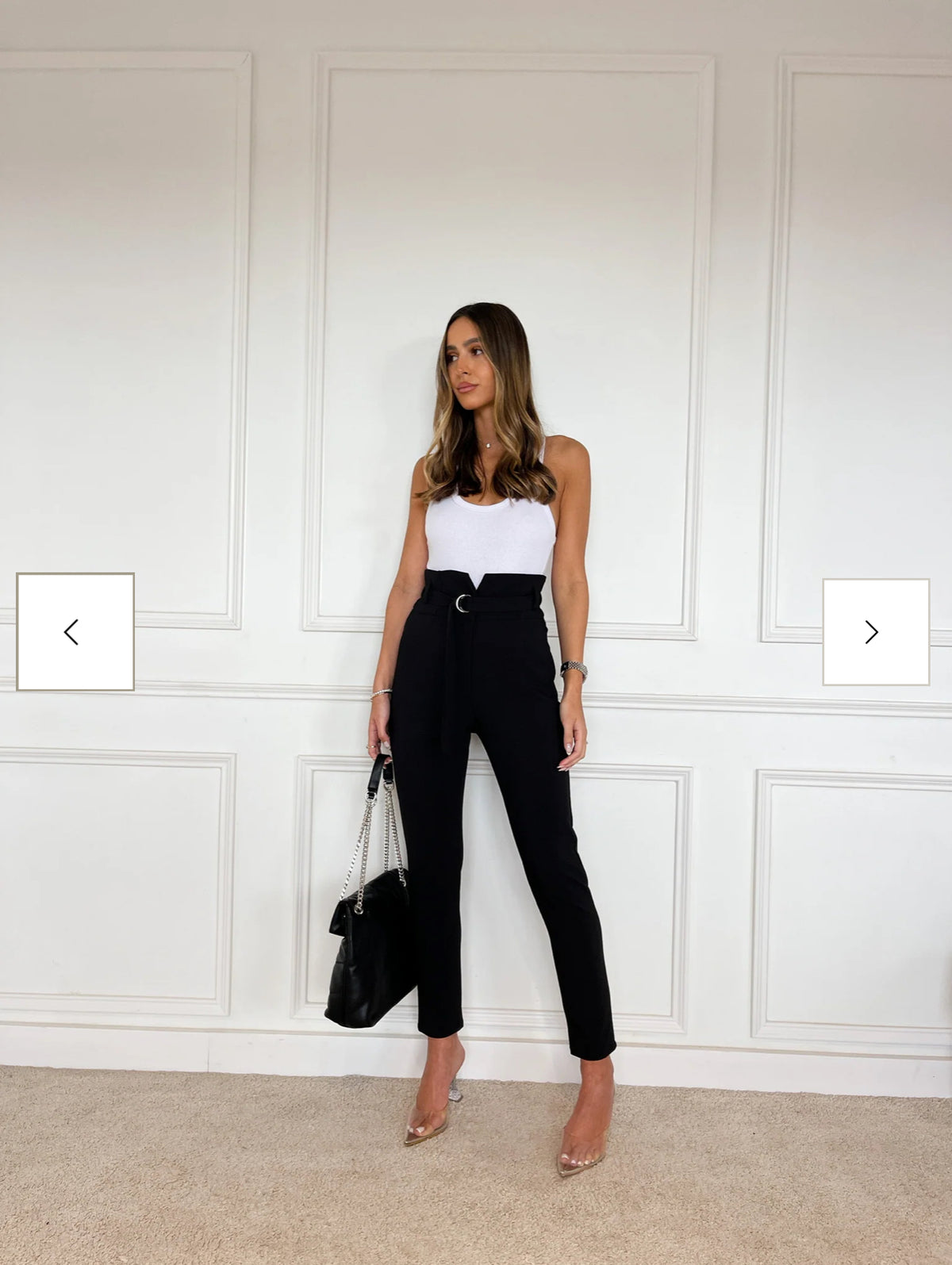 מכנס פריז גזרה גבוהה