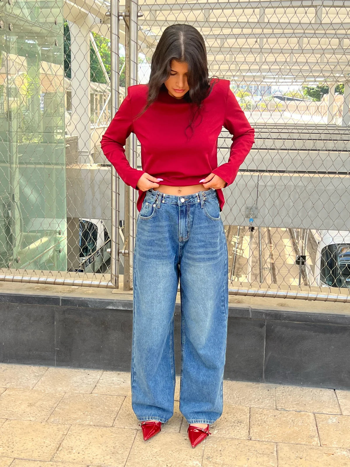 ג׳ינס לואי כחול